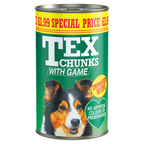 TEX CHUNKS GAME PMP £1.99 1.2KG
