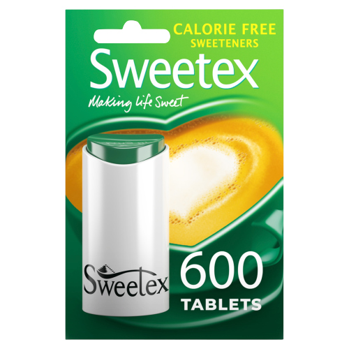 SWEETEX CALORIE FREE SWEETENERS 600S