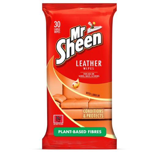 MR.SHEEN LEATHER WIPES 30S