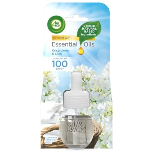 AIRWICK ELECTRICAL PLUG IN REFILL LINEN & LILAC 19ML