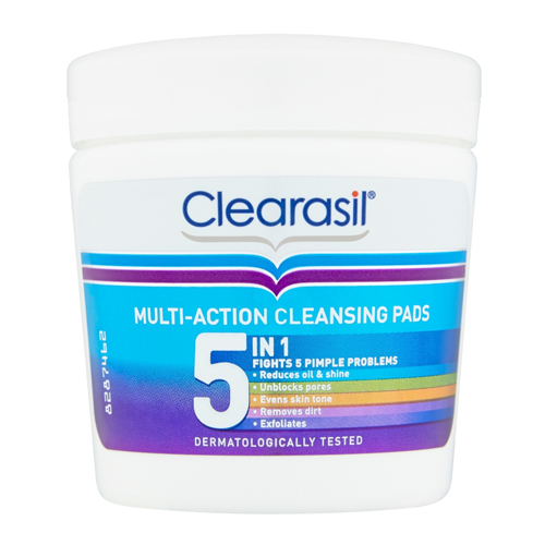 CLEARASIL MULTI-ACTION CLEANSING PADS 5 IN 1 65 PADS