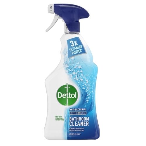DETTOL POWER & PURE BATHROOM CLEANING SPRAY 1L