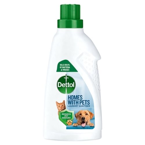 DETTOL HOMES WITH PETS FRESH BREEZE LAUNDRY SANITISER 750ML
