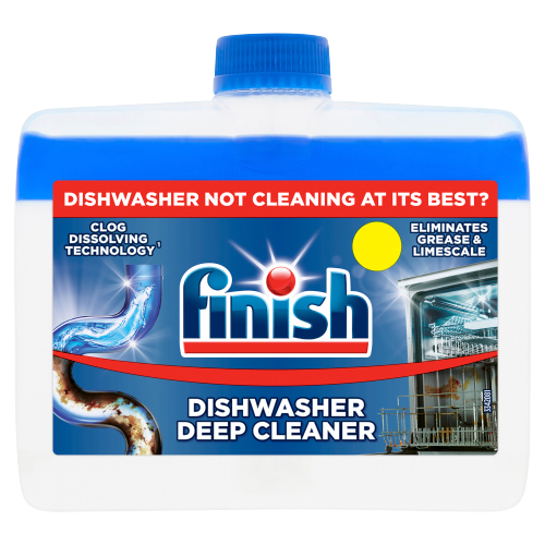 FINISH DISHWASHER CLEANER PMP £3.99 250ML
