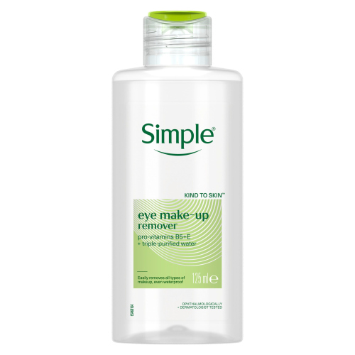 SIMPLE EYE MAKEUP REMOVER KIND TO SKIN 125ML