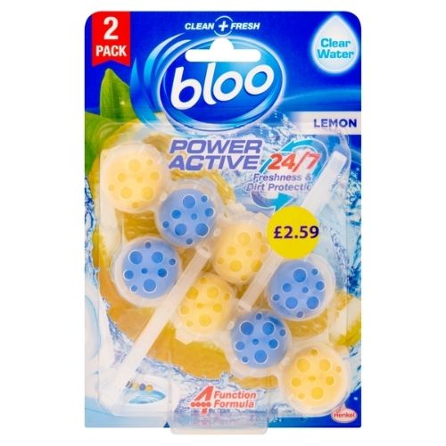 BLOO POWER LEMON TWIN PACK PMP £2.59 2S