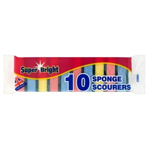 SUPER BRIGHT SPONGE SCOURER * 10CL