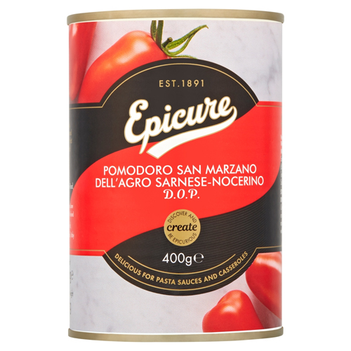 EPICURE SAN MARZANO TOMATOES 400G