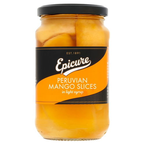 EPICURE MANGO SLICES IN LIGHT SYRUP 370G