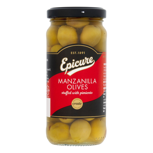 EPICURE MANZANILLA OLIVES IN PIMIENTO 235G