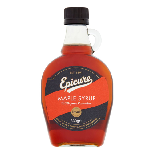 EPICURE MAPLE SYRUP 330G