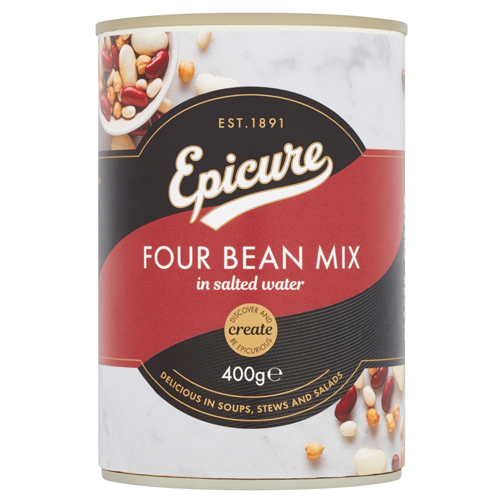 EPICURE FOUR BEAN MIX 400G