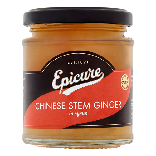 EPICURE STEM GINGER IN SYRUP 225G