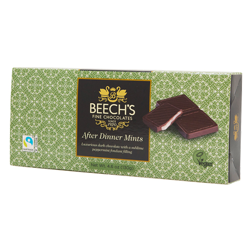 BEECHS DARK CHOCOLATE AFTER DINNER MINTS 130G