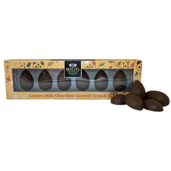 BEECHS MILK CHOCOLATE CARAMEL CRUNCH MINI EGGS 60G
