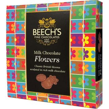 BEECHS MILK CHOCOLATE FLOWERS 90G