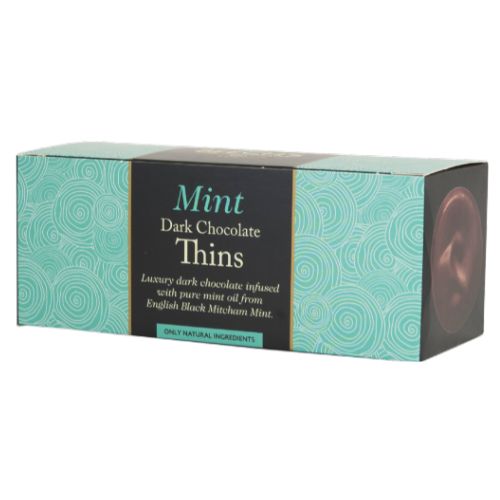 BEECHS DARK CHOCOLATE MINT THINS 150G