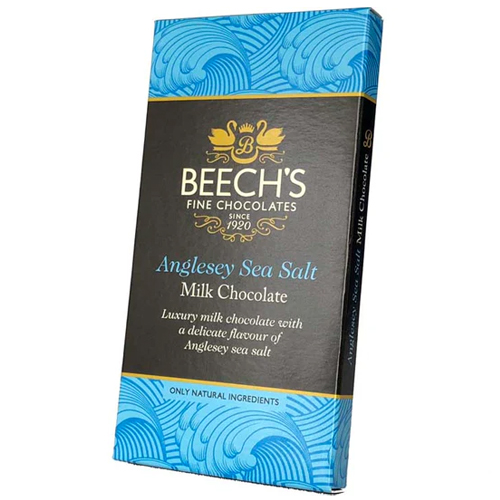 BEECHS MILK CHOCOLATE & ANGLESEY SEA SALT BAR 60G