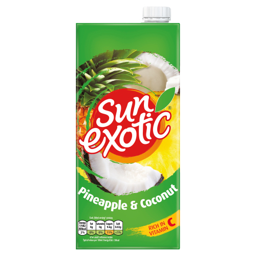 SUN EXOTIC PINEAPPLE & COCONUT 1L