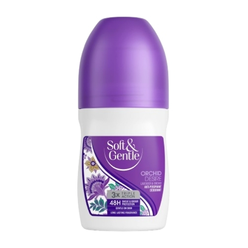 SOFT & GENTLE ORCHID DESIRE LAVENDER & ORCHID ANTI-PERSPIRANT DEODORANT 100ML