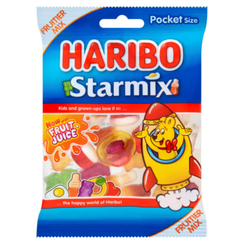 HARIBO STARMIX HANDY PACK BAG 42G