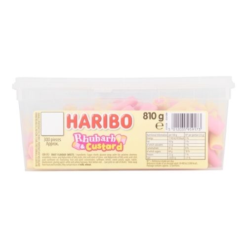 HARIBO RHUBARB & CUSTARD 810G
