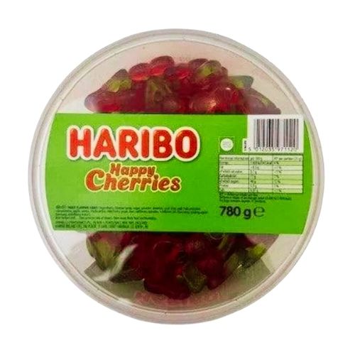 HARIBO HAPPY CHERRIES TUB 780G