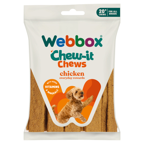 WEBBOX CHOMPING CHEWS CHICKEN 200G