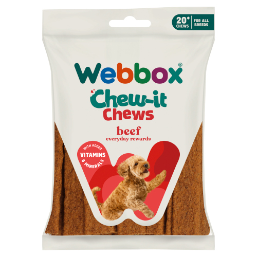 WEBBOX CHOMPING CHEWS BEEF 200G