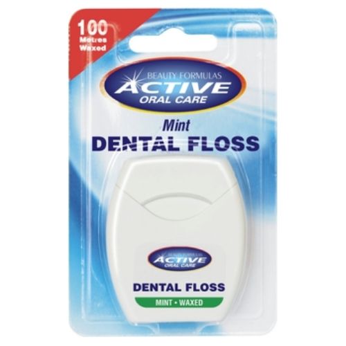 ACTIVE ORAL CARE ACTIVE MINT WAXED 100M