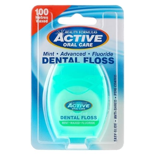 ACTIVE ORAL CARE ACTIVE ADV MINT WAXED FLUOR 100M