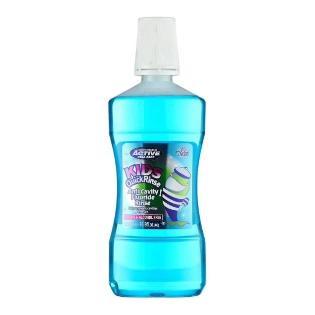 ACTIVE ORAL CARE KIDS QUICK RINSE 500ML