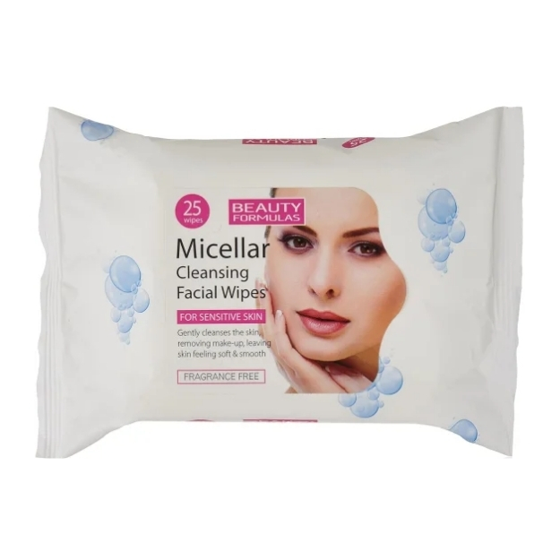 BEAUTY FORMULAS MICELLAR WIPES 25S