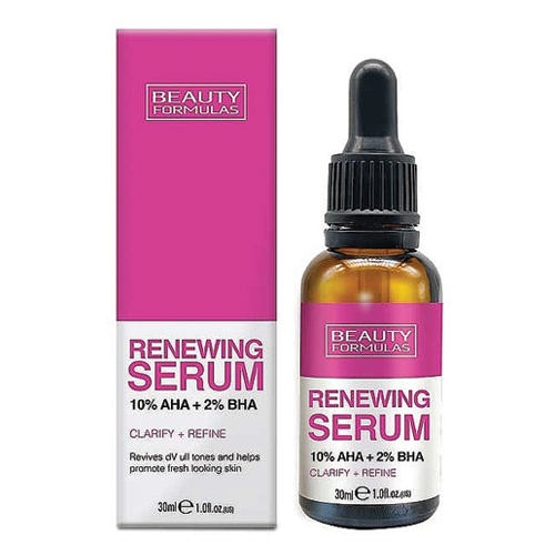 BEAUTY FORMULAS RENEWING AHA   BHA SERUM 30ML