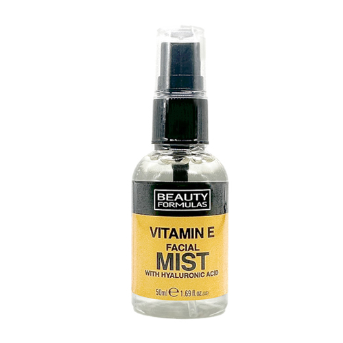 BEAUTY FORMULAS VITAMIN E FACIAL MIST WITH HYALURONIC ACID 50ML