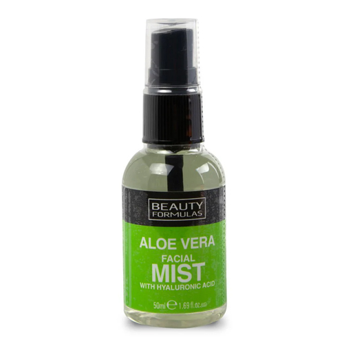 BEAUTY FORMULAS ALOE VERA FACIAL MIST WITH HYALURONIC ACID 50ML