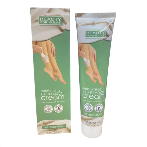 BEAUTY FORMULAS HAIR REMOVER CREAM SHEA BUTTER 100ML