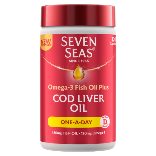 SEVEN SEAS COD LIVER OIL ONE-A-DAY - 120S