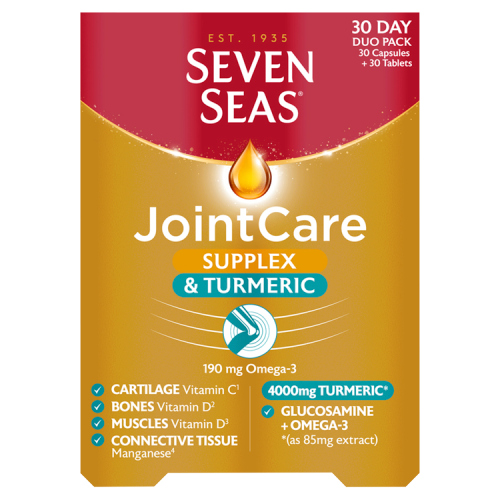 SEVEN SEAS JOINTCARE SUPPLEX + TUMERIC 30+30 TABS