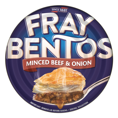 FRAY BENTOS MINCE BEEF & ONION PIE 425G