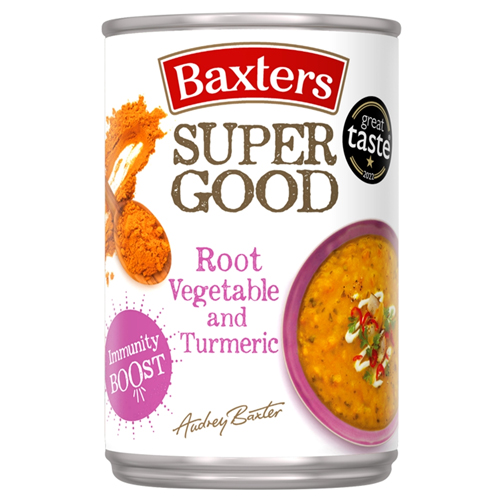 BAXTERS SUPER GOOD ROOT VEGETABLE AND TURMERIC 400G