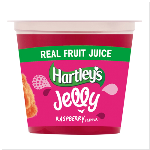 HARTLEY'S JELLY RASPBERRY RTE 125G