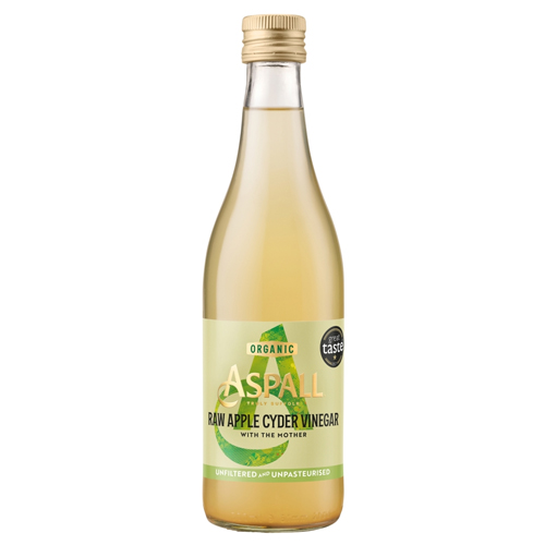 ASPALL RAW ORGANIC APPLE CYDER VINEGAR 500ML