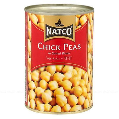 NATCO CHICK PEAS BOILED 400G