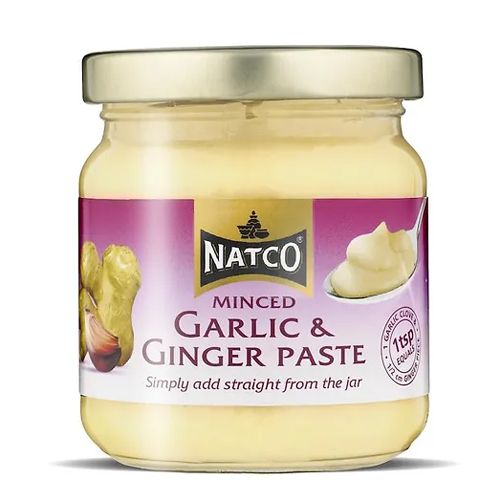 NATCO GARLIC & GNGER PASTE 190G