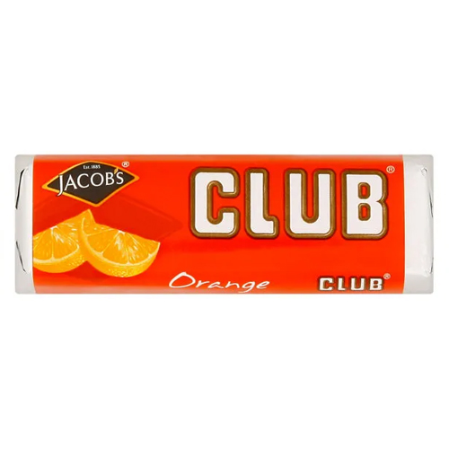 MCVITIE'S CLUB ORANGE DISPLAY 23.5G