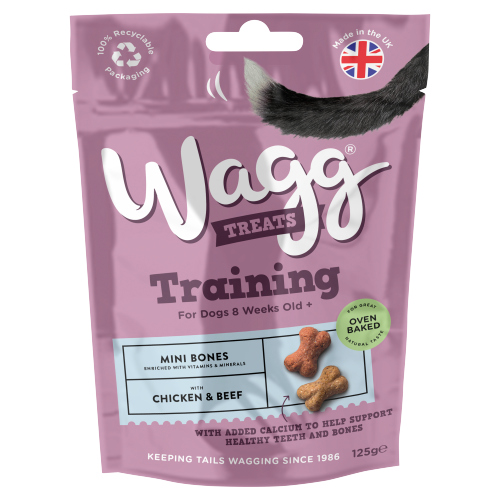 WAGG DOG TRAINING TREATS 125G