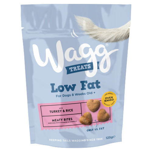 WAGG DOG LOW FAT TREATS 125G