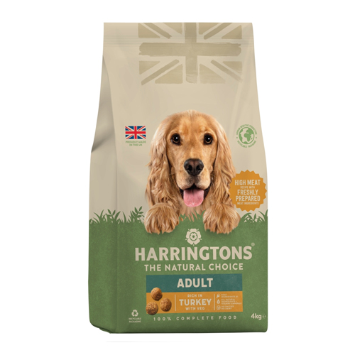 HARRINGTONS DRY DOG FOOD TURKEY 4KG