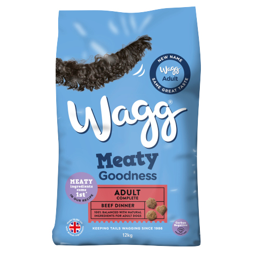WAGG MEATY GOODNESS BEEF DRY DOG FOOD 12KG